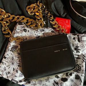 Kara gold large bike wallet